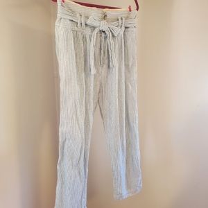 Free People Striped Pants